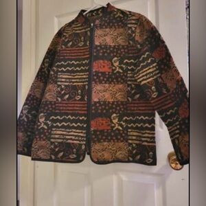 Multicolor Patterned Jacket